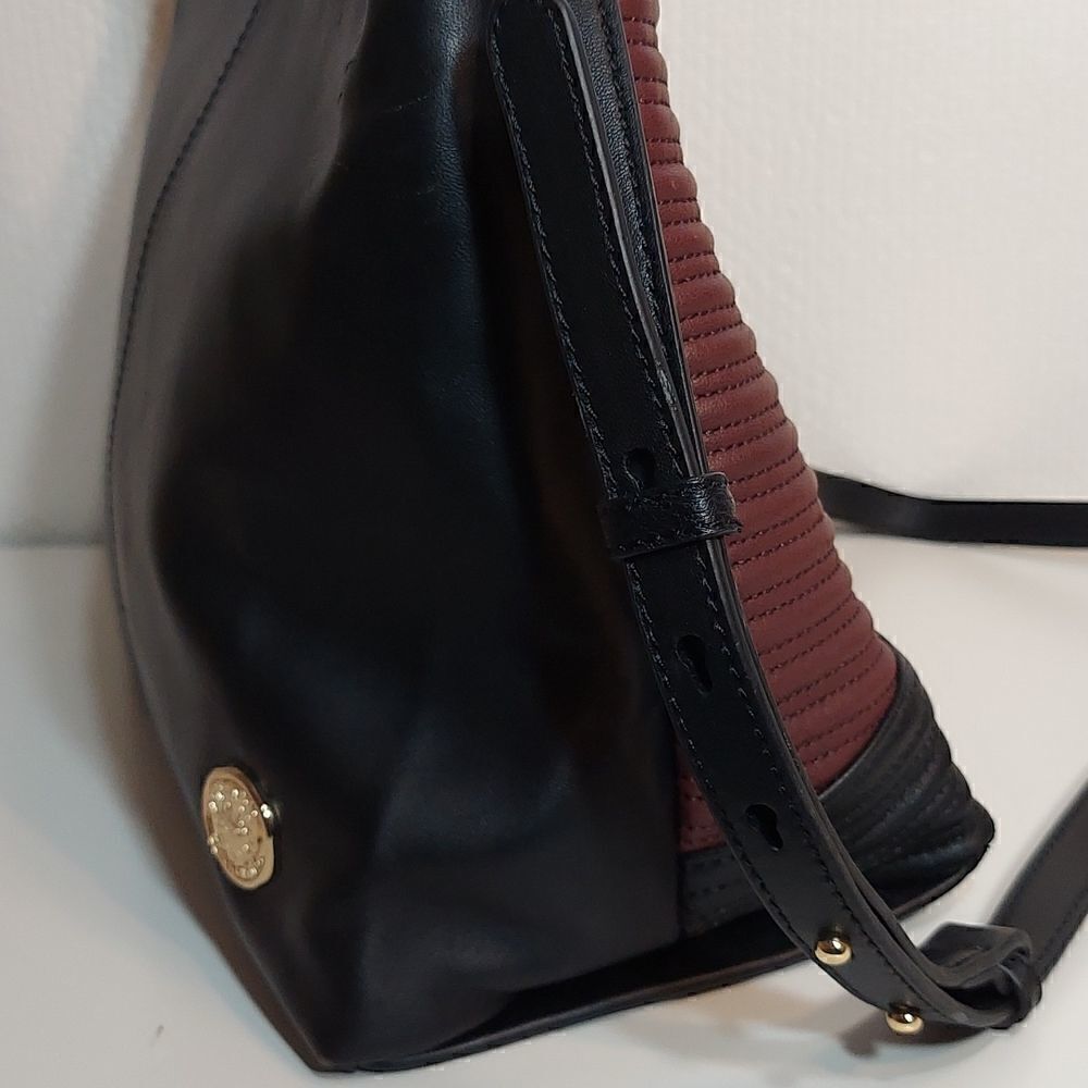 Vince Camuto Quilted Leather Satchel - Picture 10 of 12